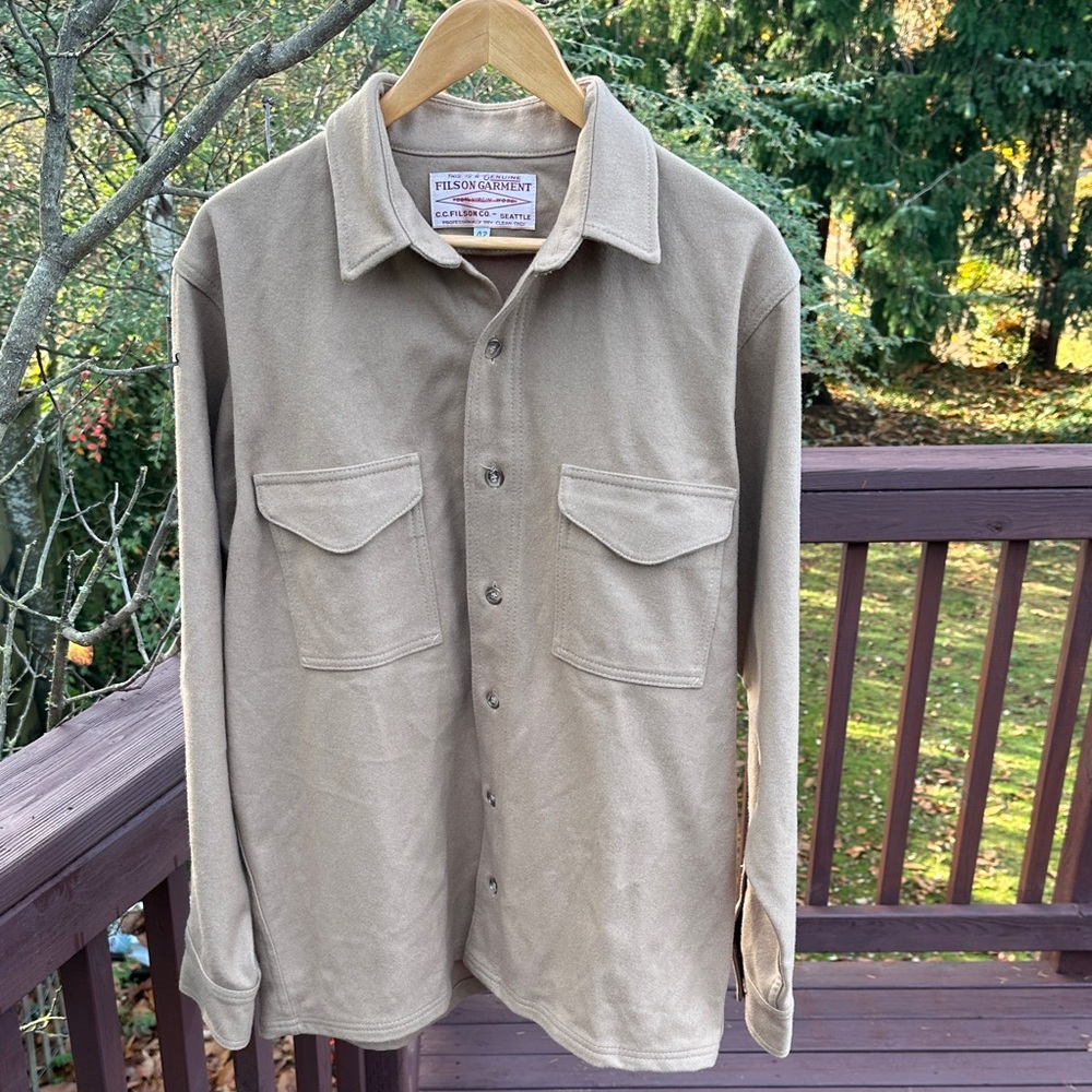 Filson Seattle Wool Jac-shirt made in USA at the Seattle factory!